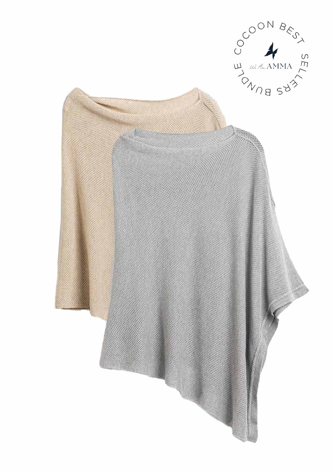 2 Are Better Than 1 - Natural & Grey Cocoon+