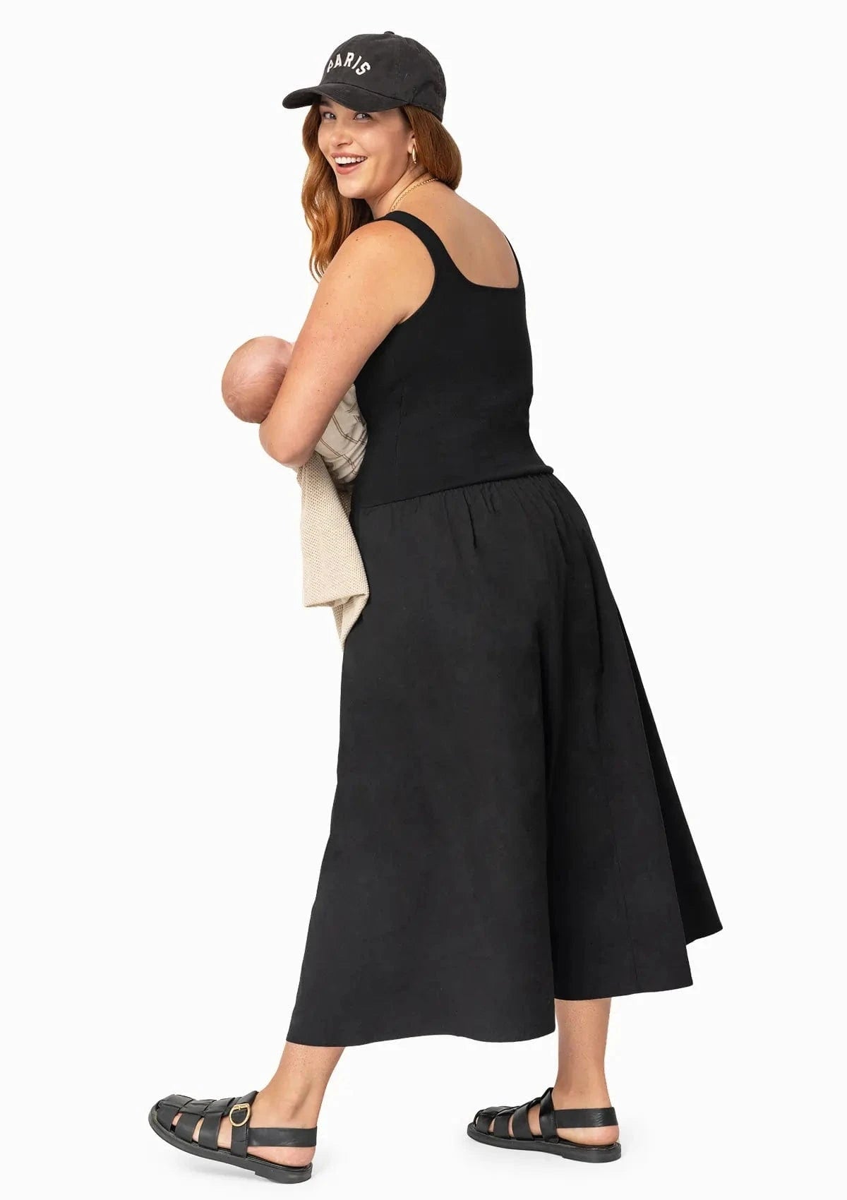 Illusion Dress - Black