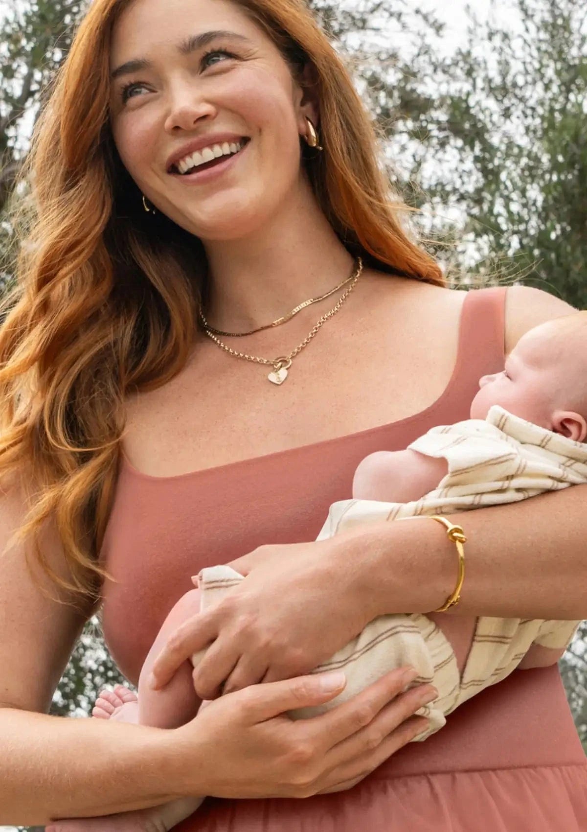 Illusion Dress - Desert Rose