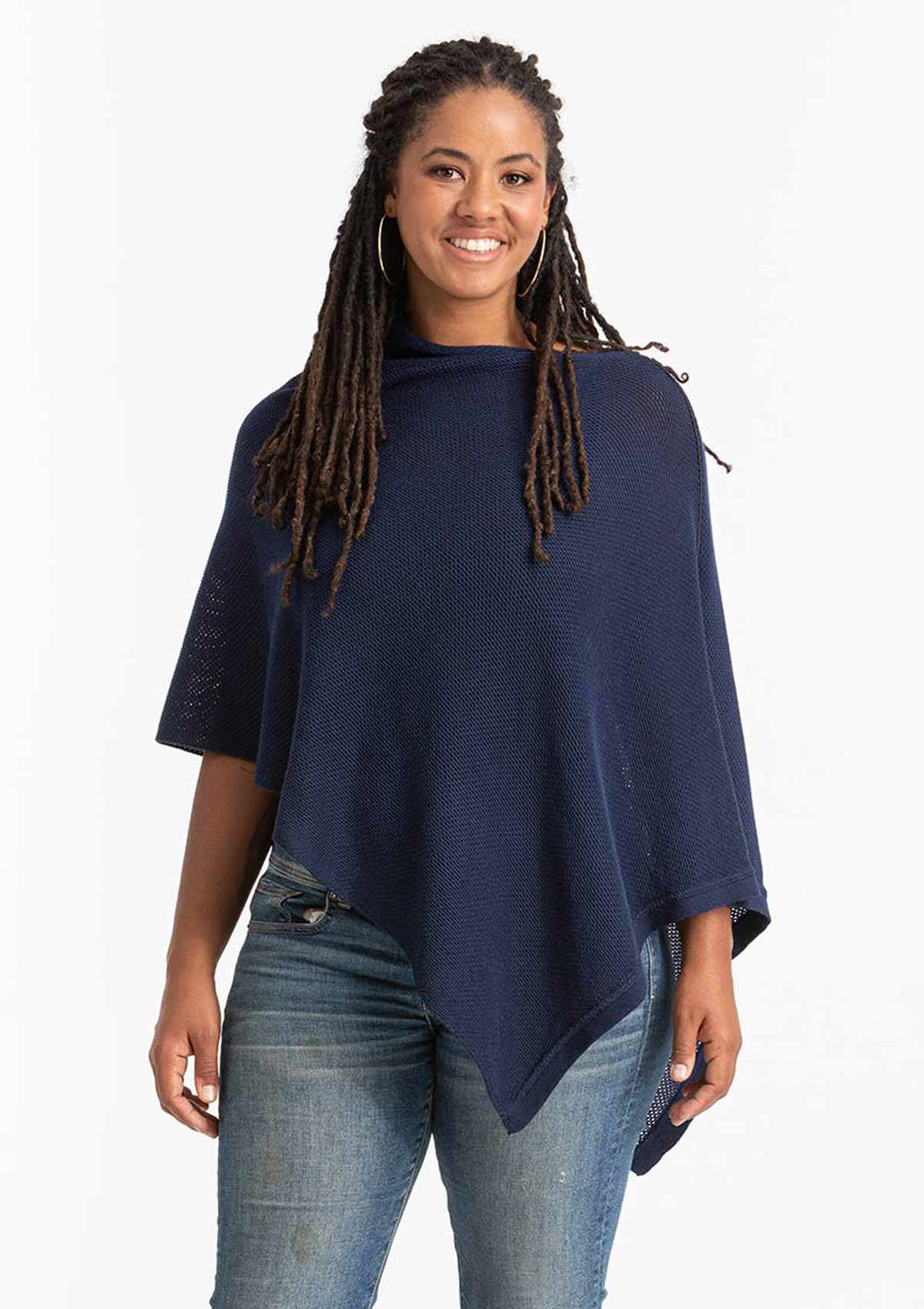 Navy Cocoon
