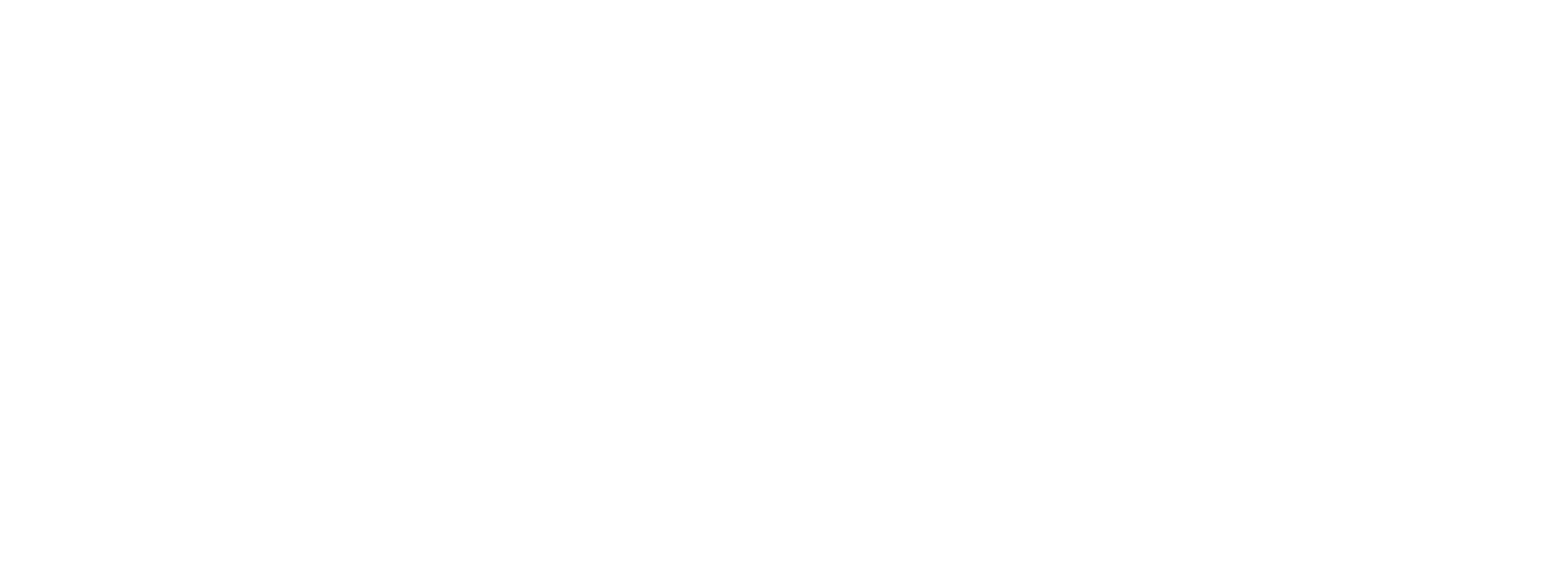 Two white clothing hangers illustrated on a black background.